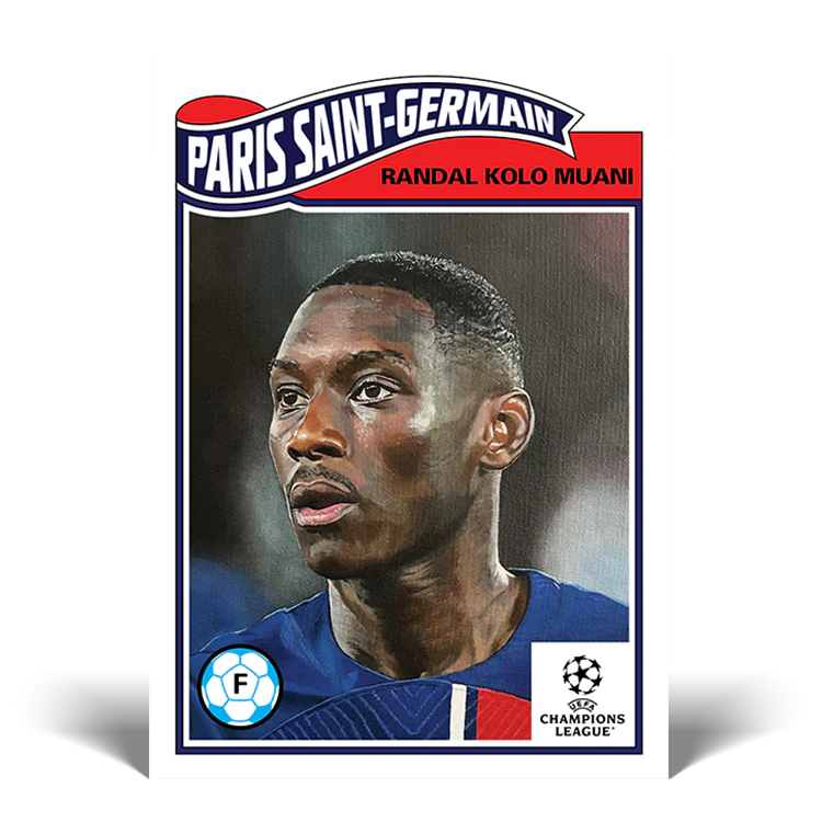 Topps UK - UCC Living Set Card #606 - Randal Kolo Muani