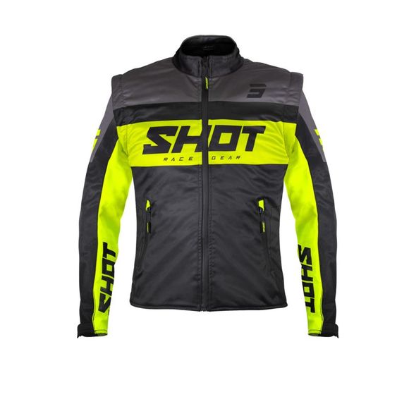 Shot SOFTSHELL 2024 Enduro Jacket - Black / YellowRef: SO2472