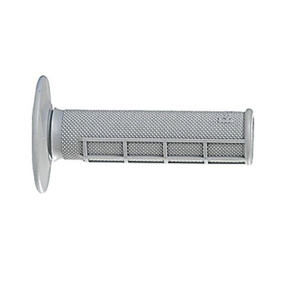 Renthal HALF WAFFLE SOFT Universal Handlebar Grips - GrayRef : RT0019 / 1081231001