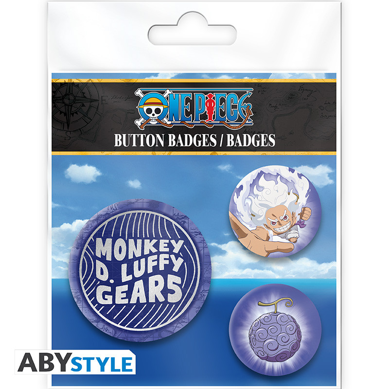 ONE PIECE Badge Pack Luffy Gear 5th