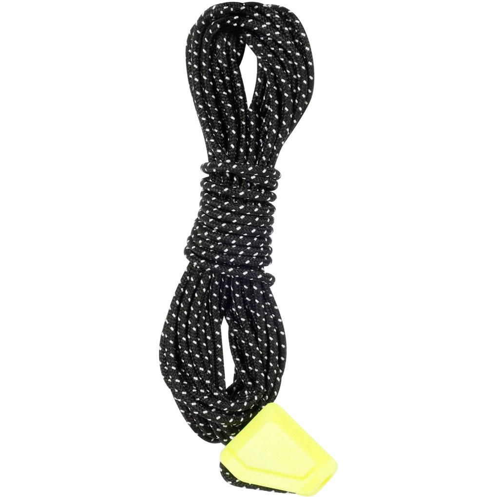 Tatonka Storm Line 4m Tent Rope (4-Pack) - black