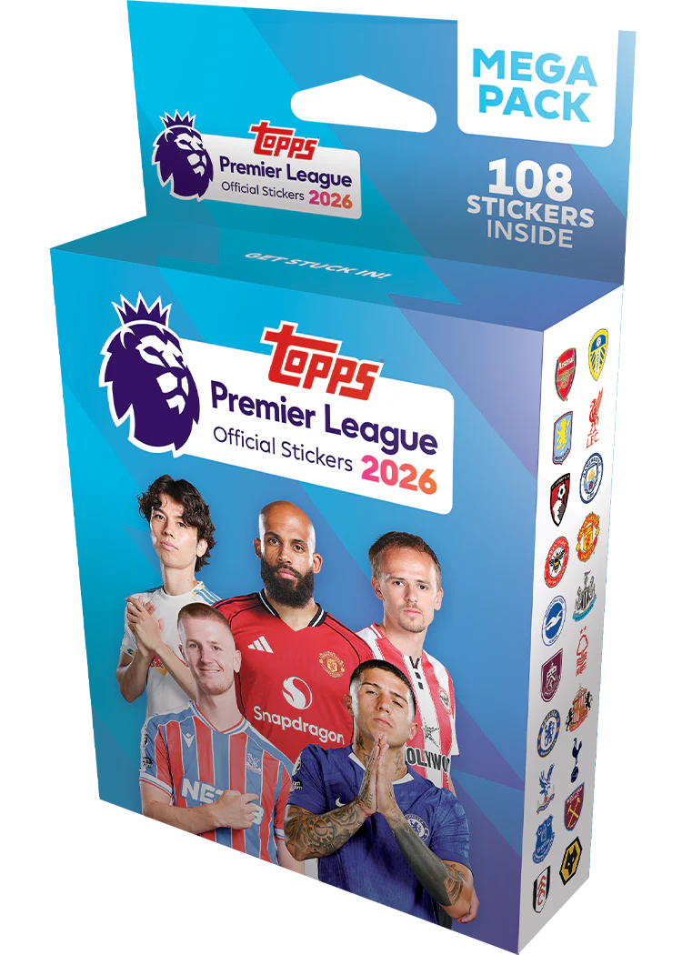 Premier League Stickers 2026 - Mega Pack