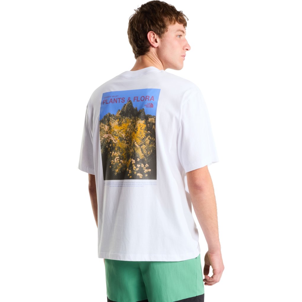 The North Face Plant & Flora Oversized Graphic T-Shirt Men - TNF White