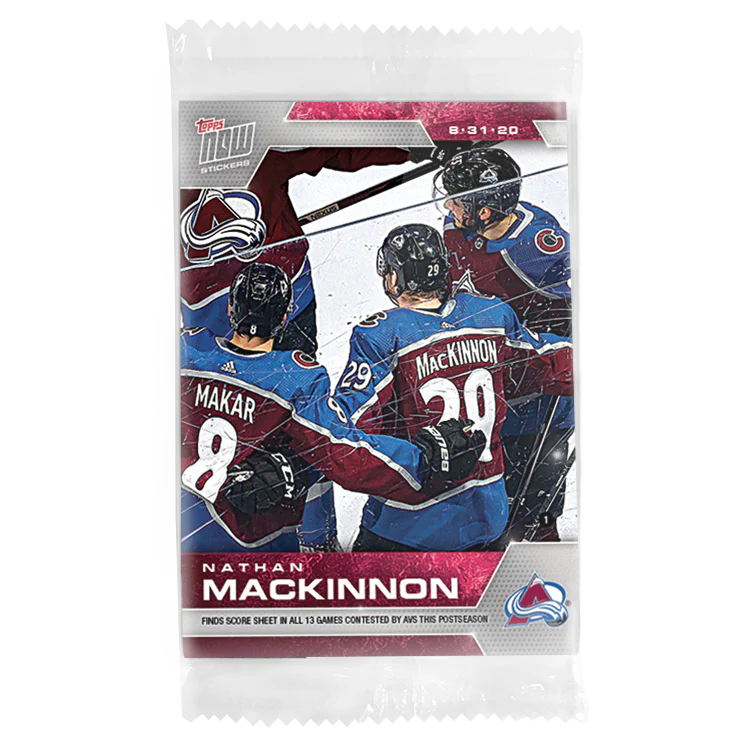 NHL TOPPS NOW® 5-Sticker Pack - Stickers SCP126 - SCP130 - Print Run: 164