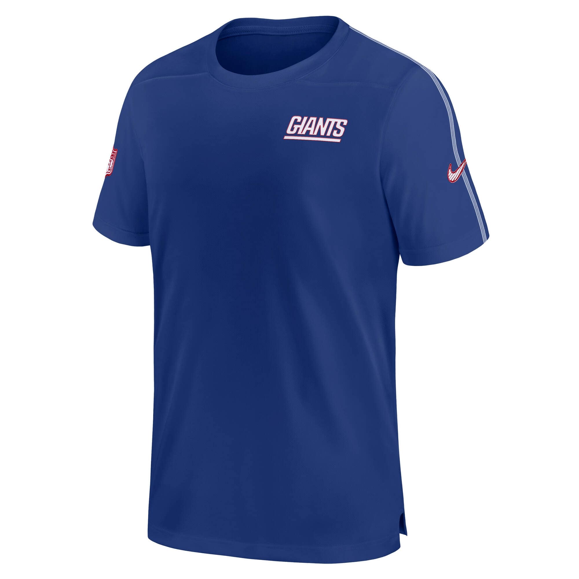 New York Giants 2024 NFL Sideline Nike Dri-FIT Coach UV Top Blue