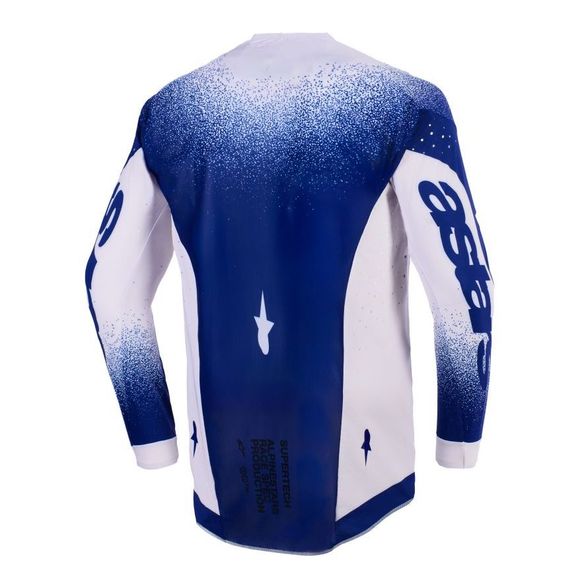 Maillot cross Alpinestars SUPERTECH - SCENZ 2025 - Gris / BleuRef : AP4029