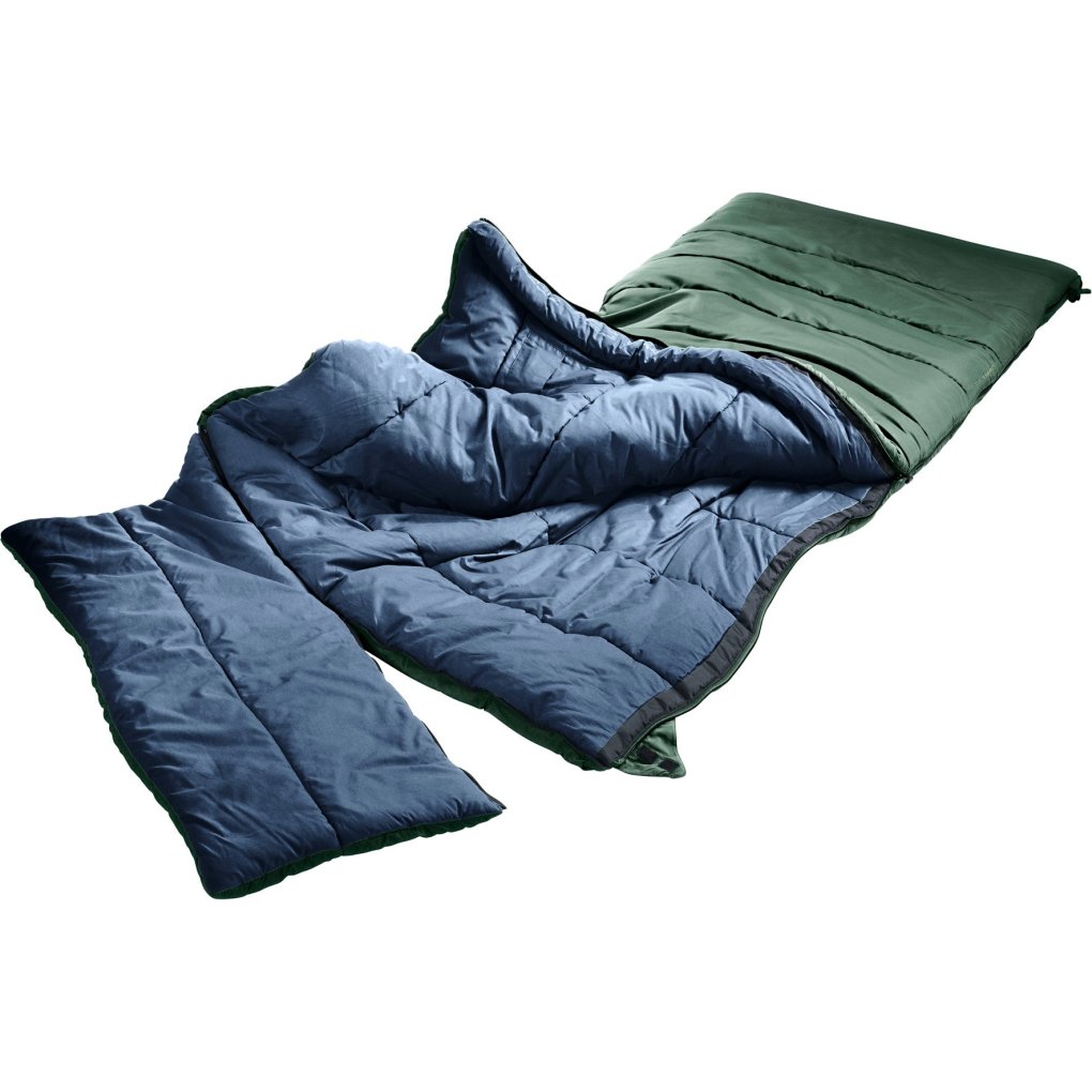 Deuter Orbit SQ -5C/23F Sleeping Bag - zip right - ivy-ink