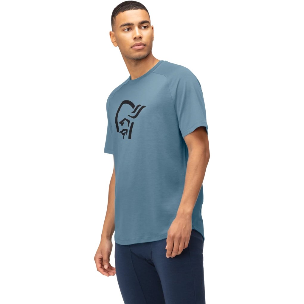 Norrona femund pureUll Base Layer T-Shirt Men - Trooper