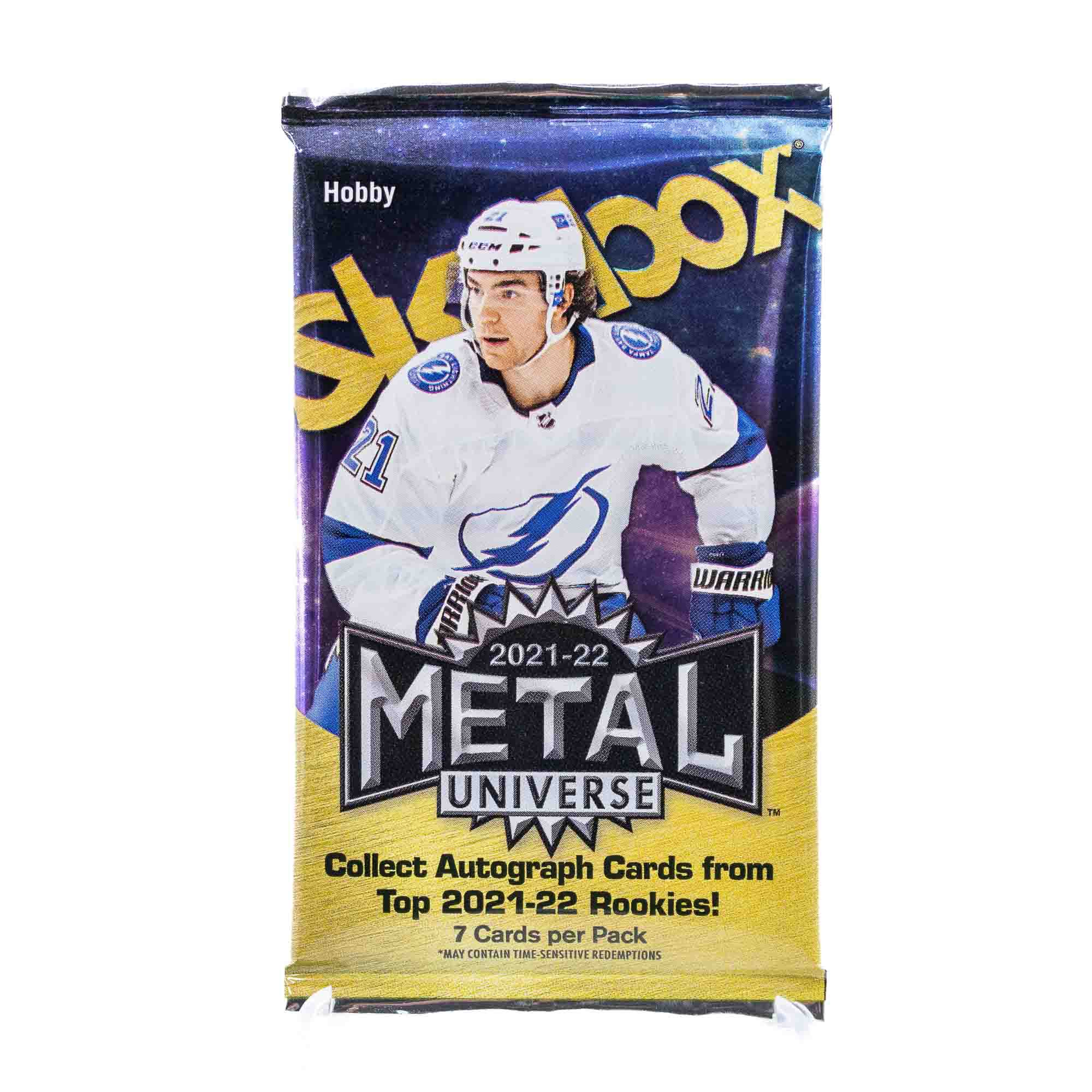 2021/22 Upper Deck Skybox Metal Universe NHL Hockey Booster Pack