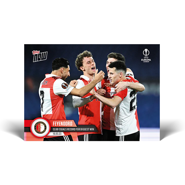 Topps UK - Club equals record for biggest win- EL TOPPS NOW® Card #37