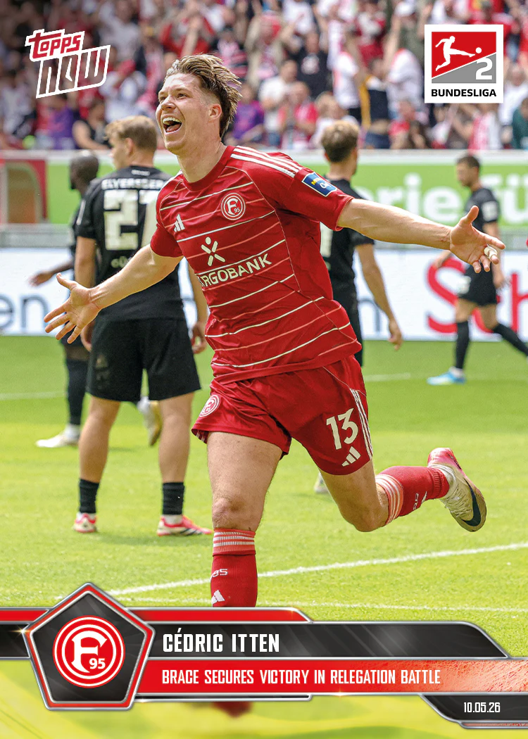 Cedric Itten - 2025-26 Bundesliga Topps NOW® - Card 192