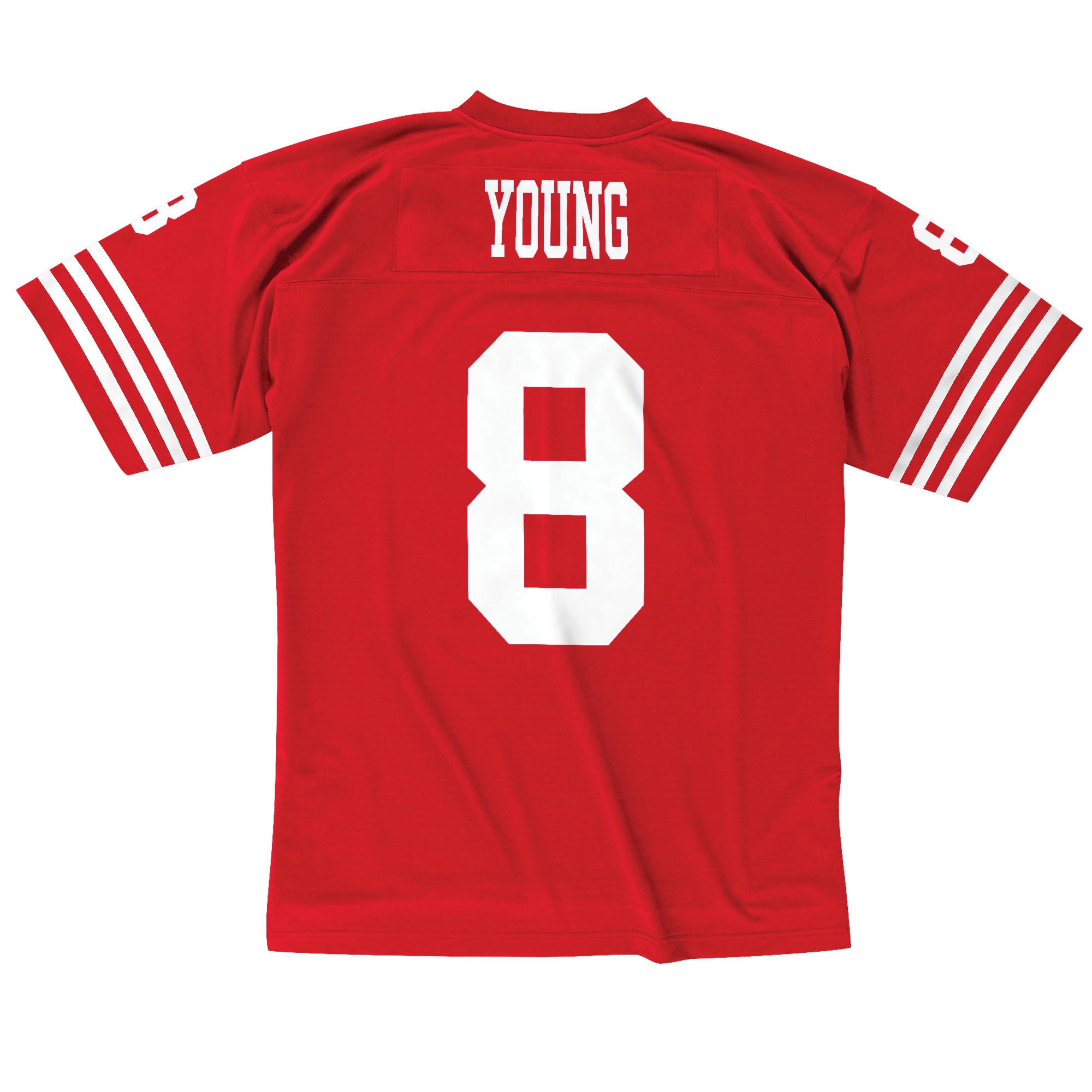 Steve Young #8 San Francisco 49ers Mitchell & Ness Throwback NFL Jersey Red