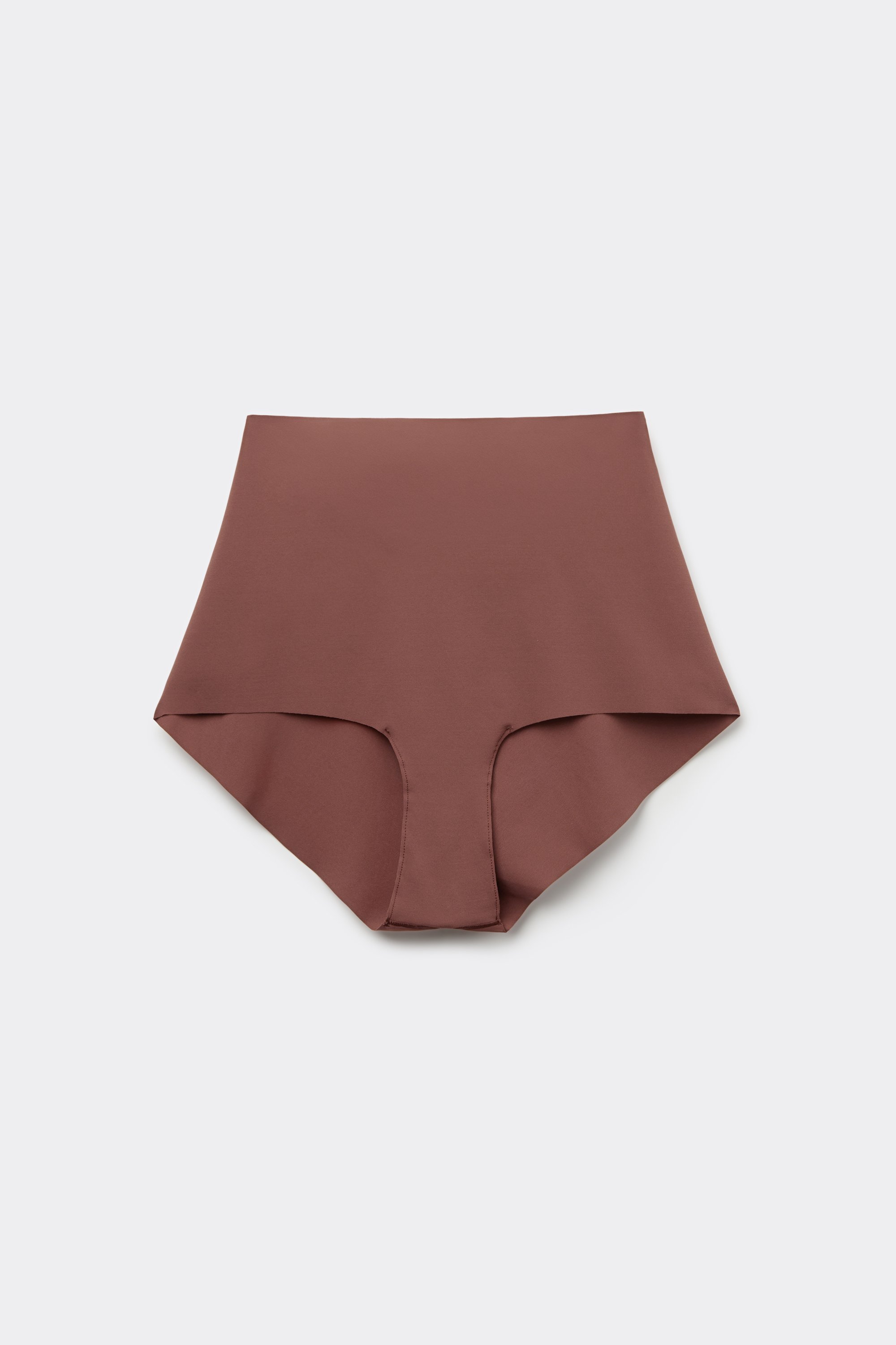 High-Waisted Laser-Cut Recycled Microfibre French Knickers