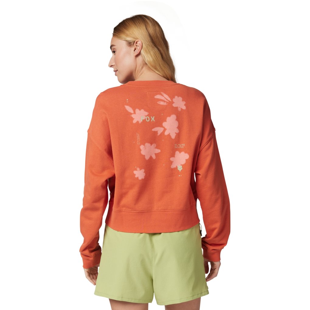 FOX Byrd Fleece Sweater Women - atomic orange