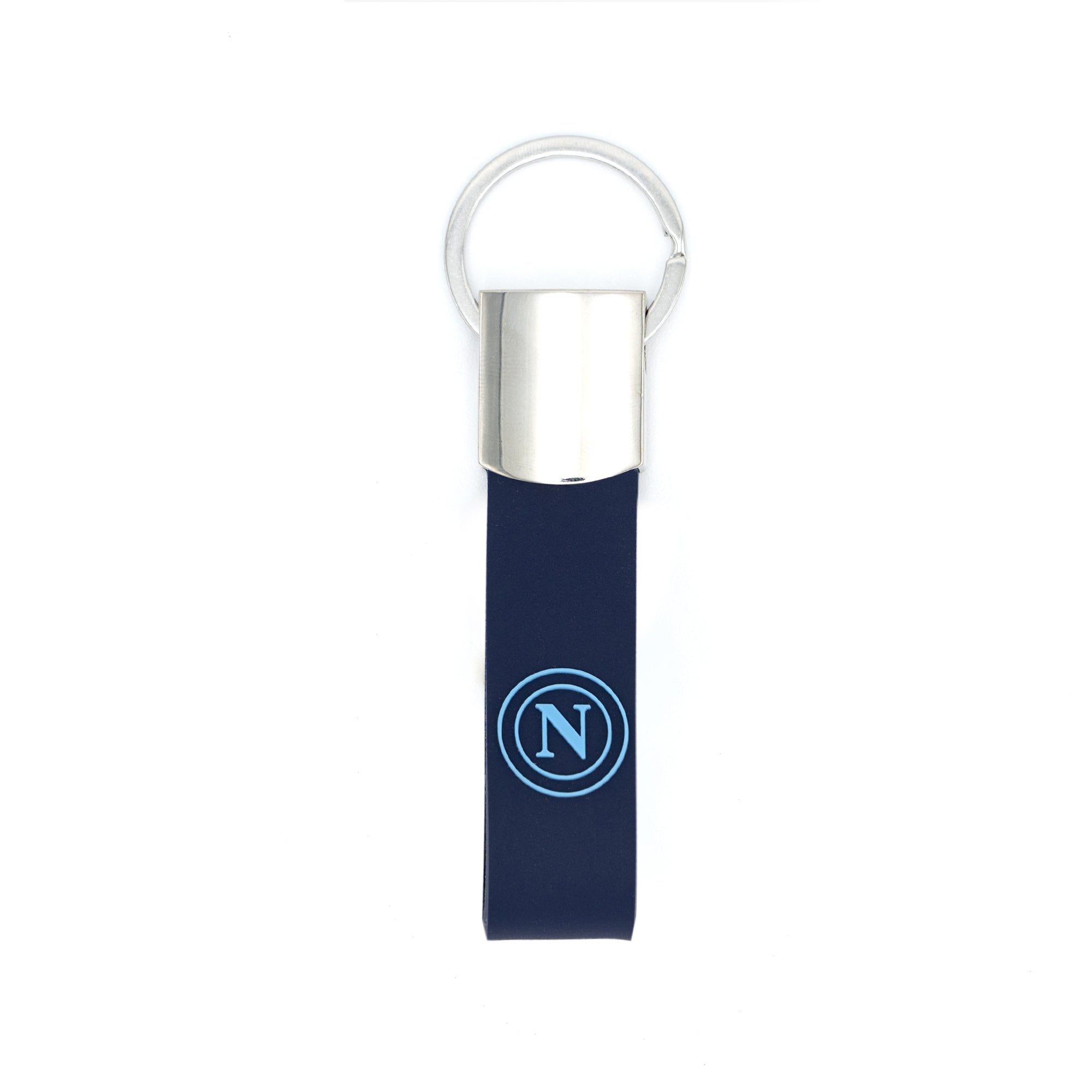 SSC Napoli Dark Blue Rubber Keyholder