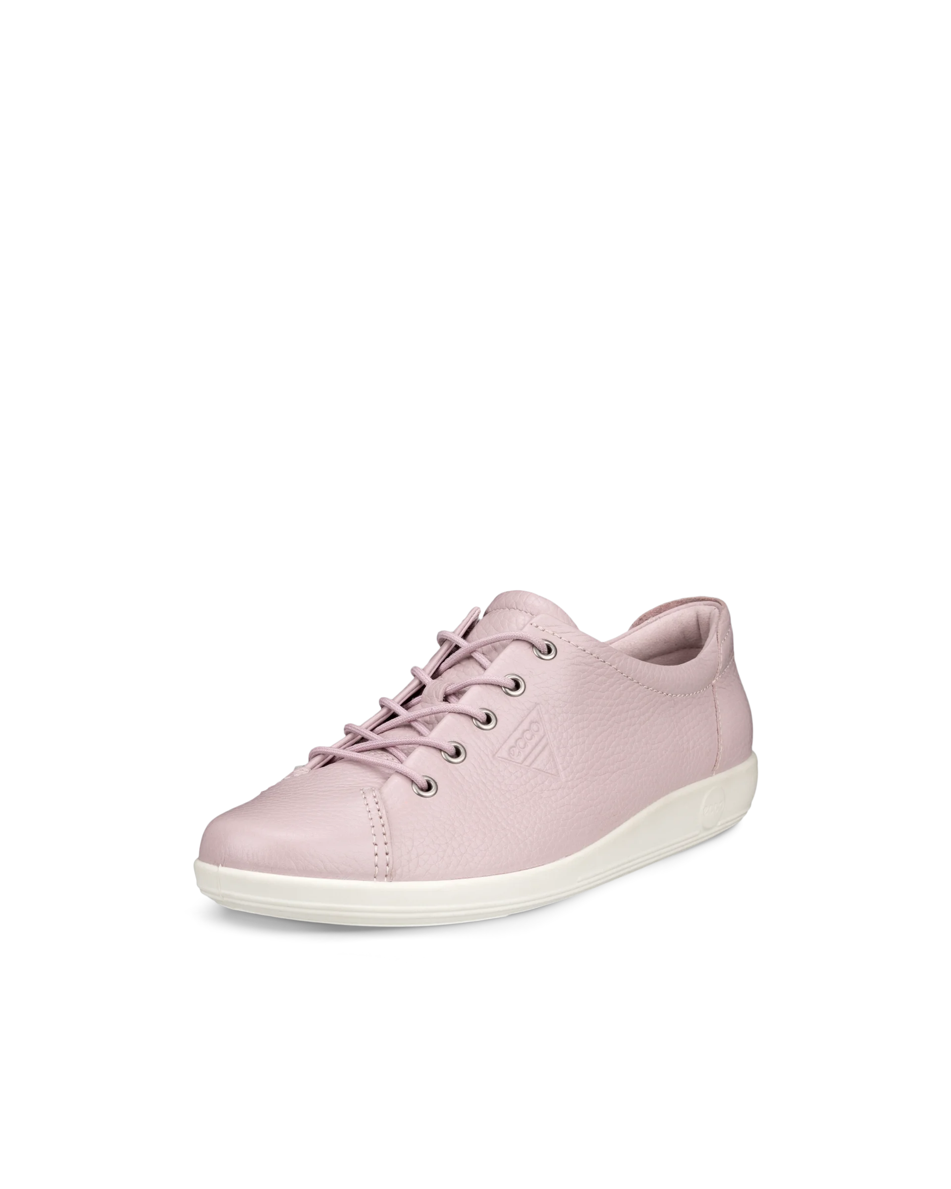 ECCO SOFT 2.0 Damen Ledersneaker Pink
