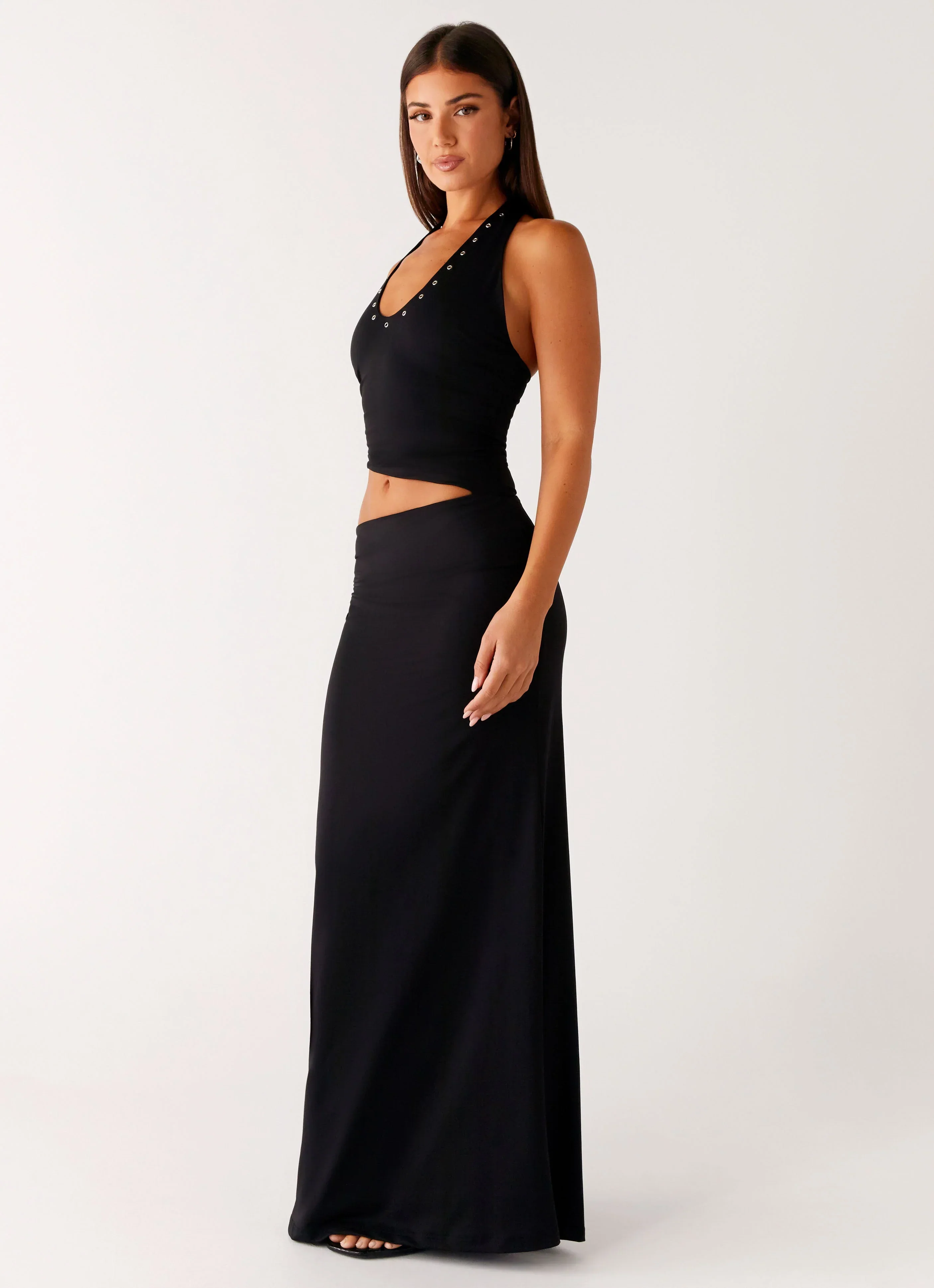 Chella Maxi Dress - Black