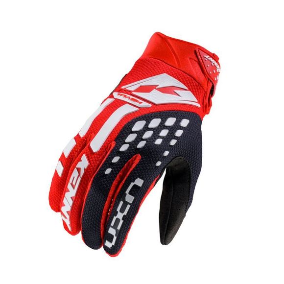 Kenny TRACK 2025 cross Gloves - Red / BlackRef: KE2420