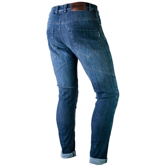 Jean Moto Richa EPIC WASHED - Straight - BleuRef : RC0802