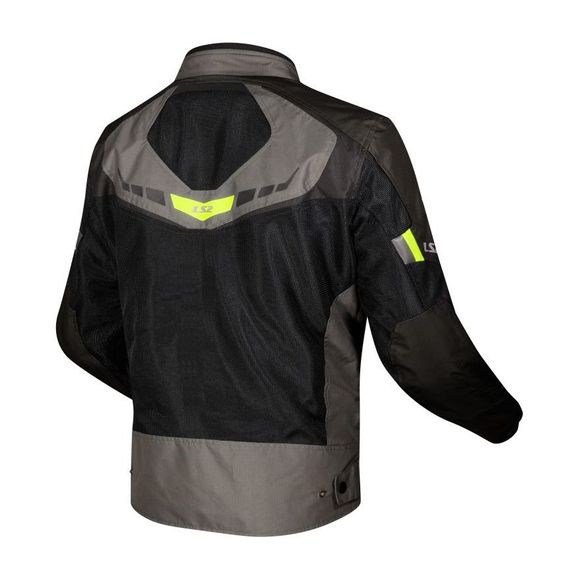 LS2 GARDA AIR Motorcycle Jacket - Black / YellowRef: LS1350