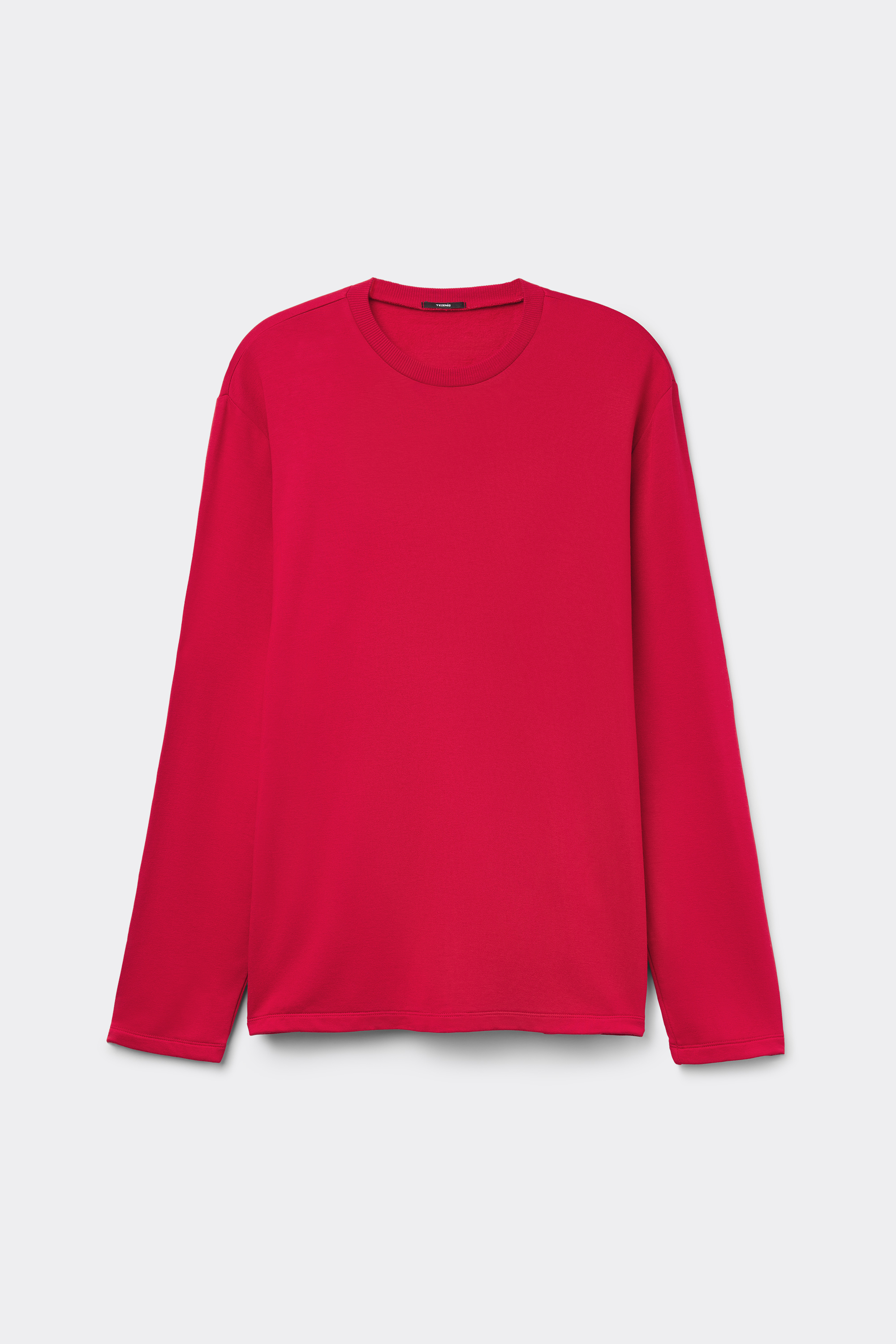 Long-Sleeved Plush Viscose Top