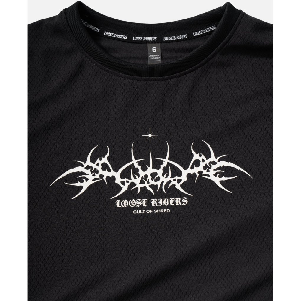 Loose Riders Tribe Long Sleeve Jersey Men - Tribe Black