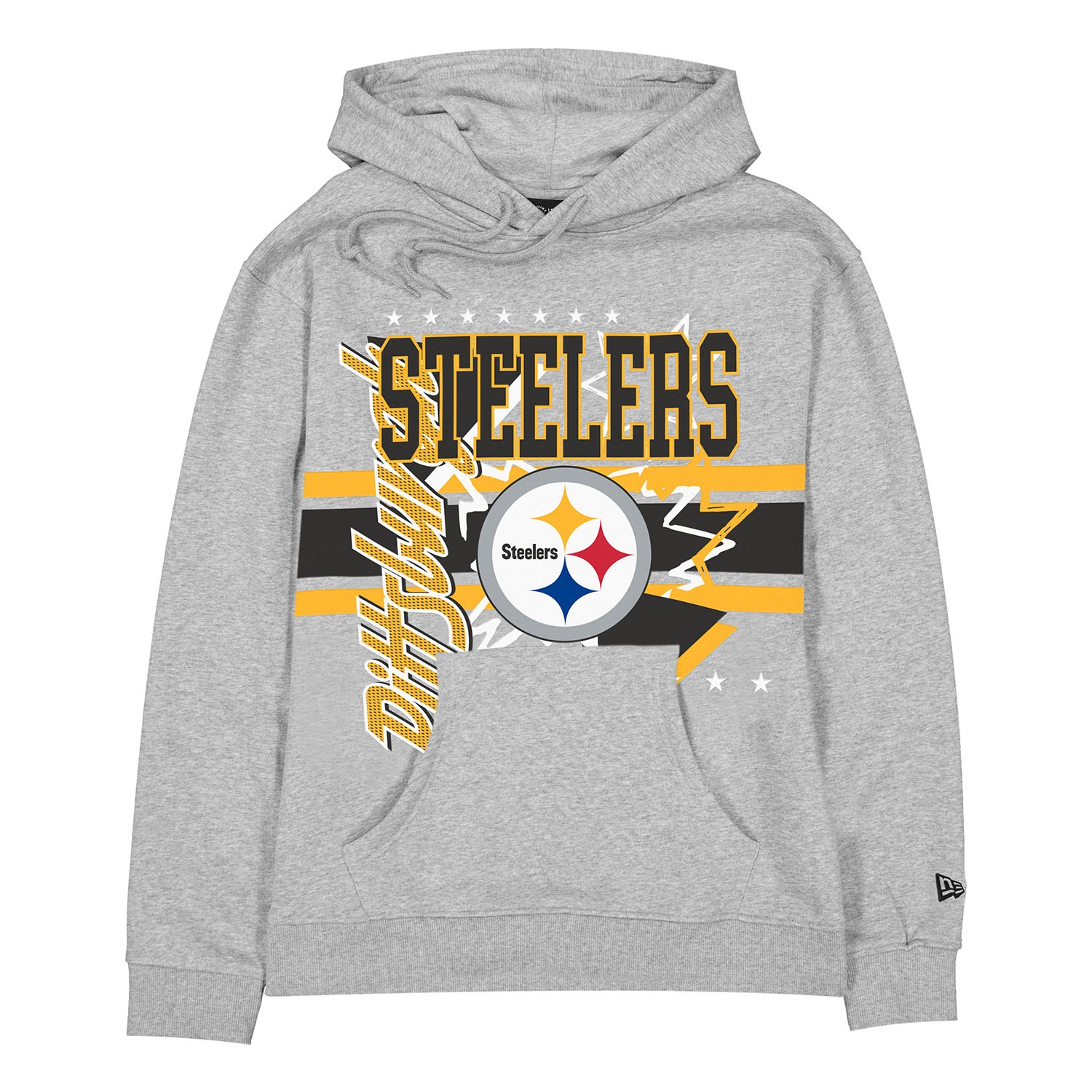 Pittsburgh Steelers Sport Classics Oversized NFL Hoodie Gray