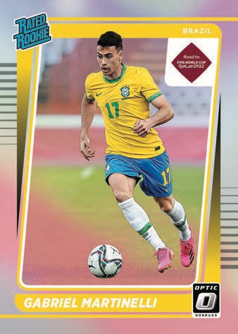 2021/22 Panini Donruss Soccer Road to Qatar Hobby Box
