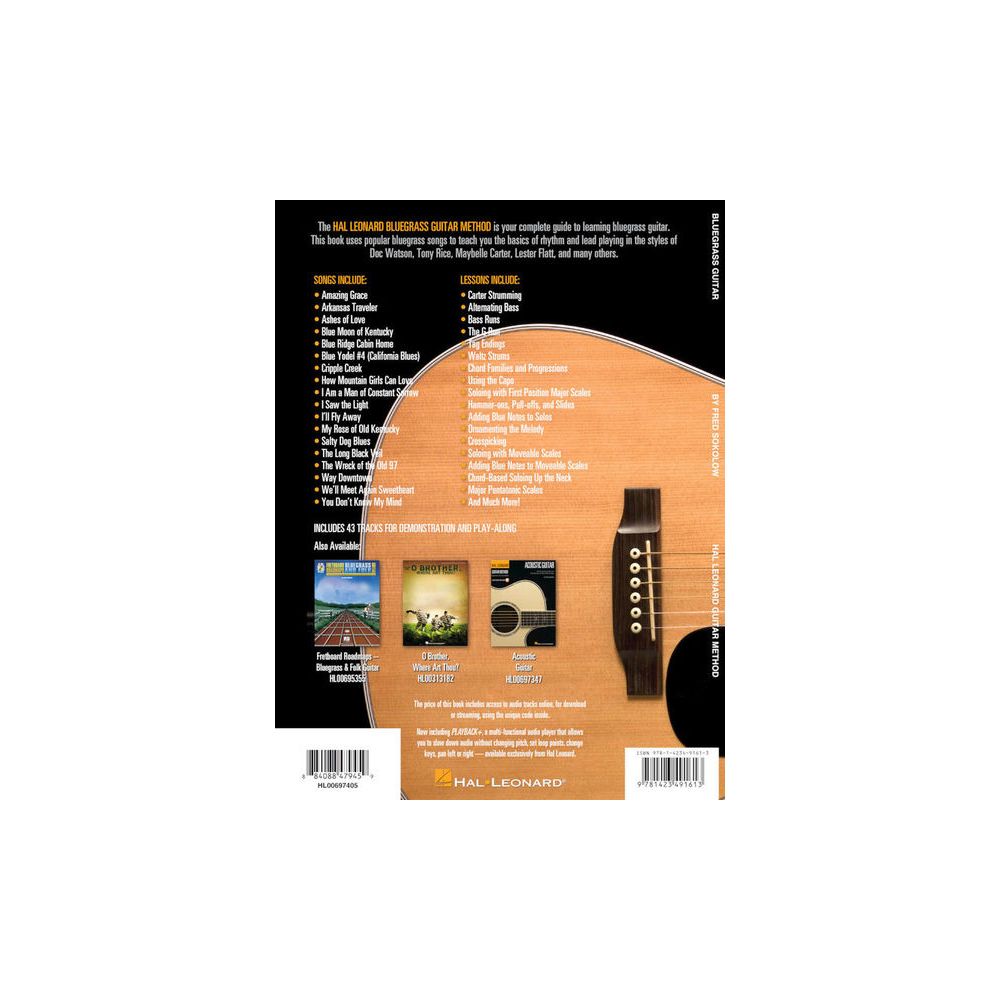 Hal Leonard Guitar Method Bluegrass Guitar – Thomann Ireland