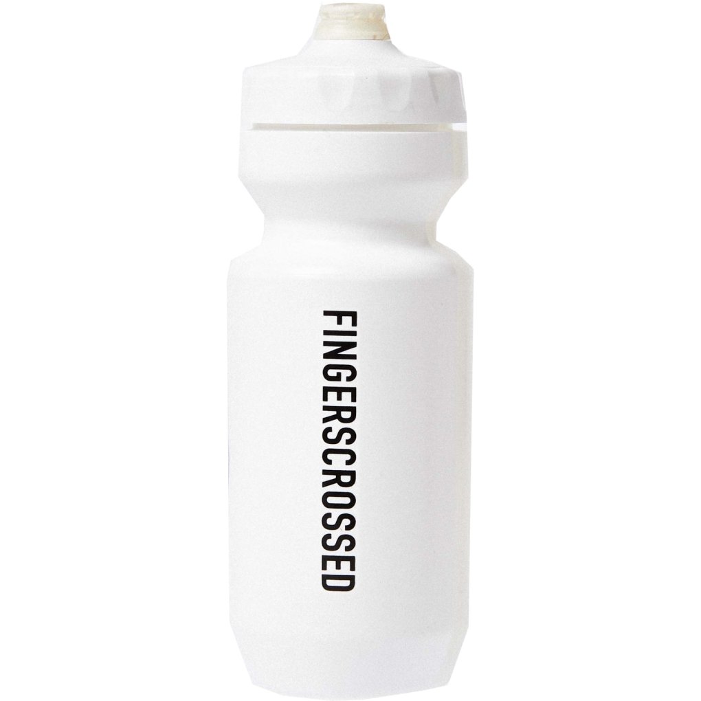 FINGERSCROSSED Bidon Bottle 650ml - All White