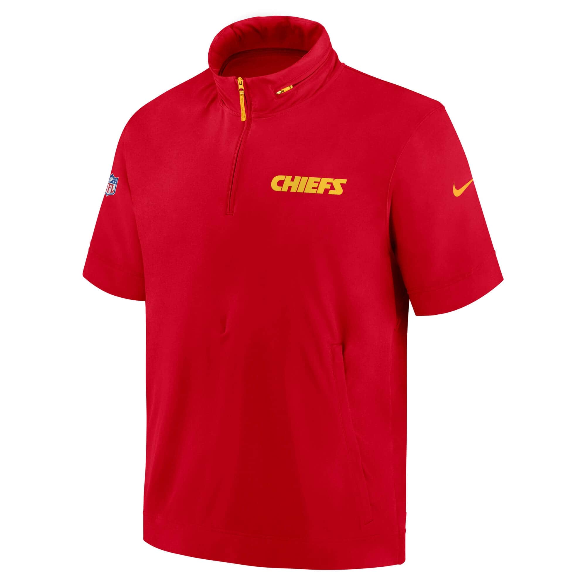 Kansas City Chiefs 2024 NFL Sideline Nike Lightweight Coach Jacket Red