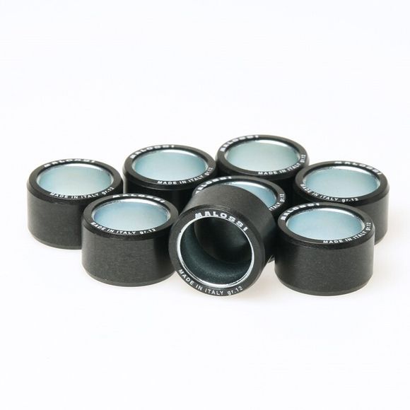 Malossi variator pebbles 25x17mm 14gr - 8 universal piecesRef: Mal00340A / 1007896