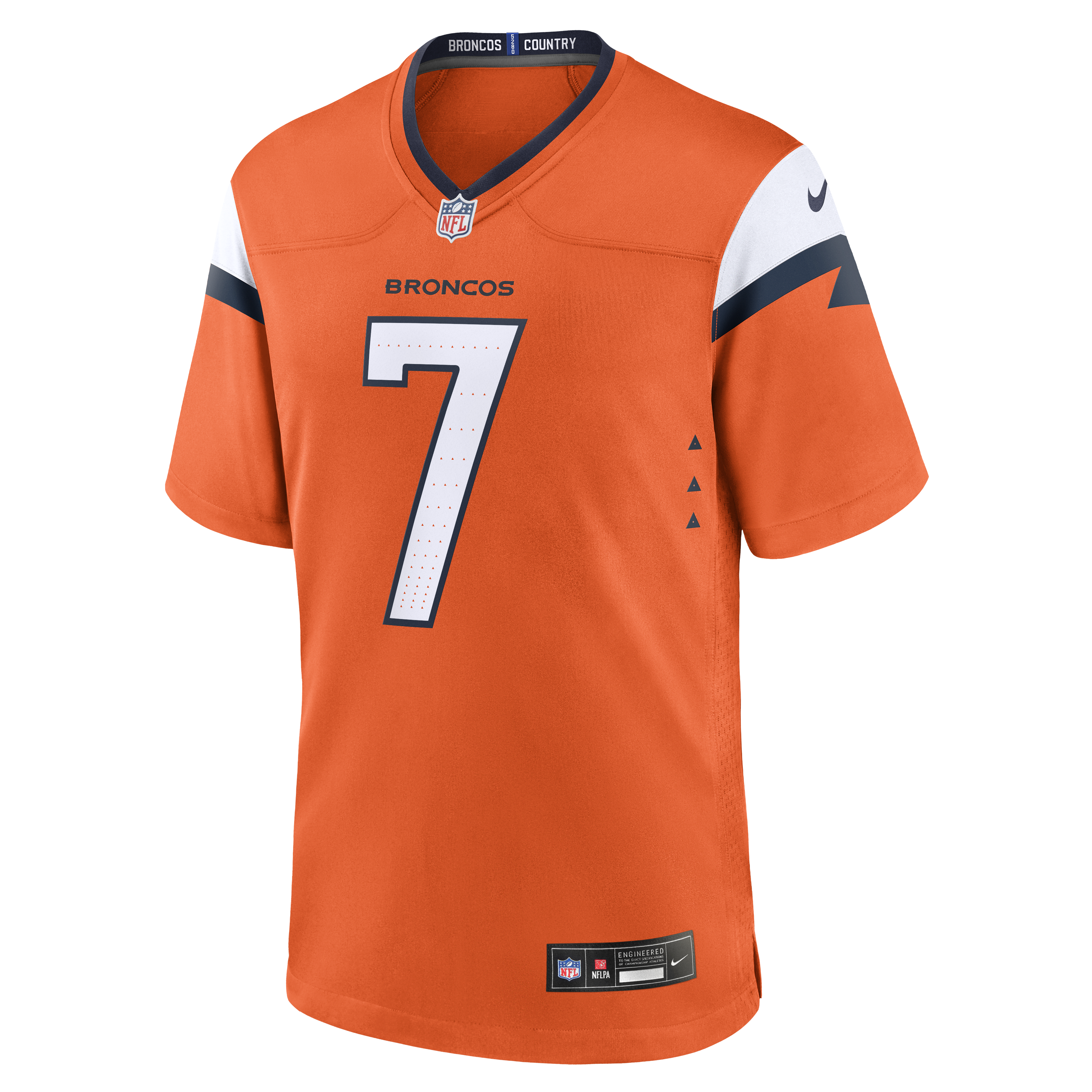 John Elway #7 Denver Broncos Nike Game NFL Jersey Orange