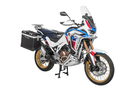 Touratech ZEGA Pro 38/45 suitcase - Black support included - Black anodizedRef: Trt01813A / 01-403-6787-0