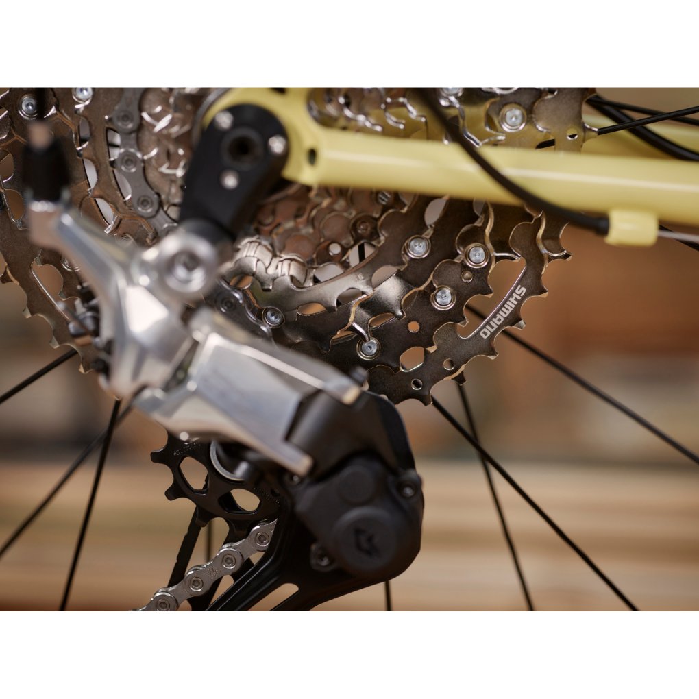 Shimano CS-LG400 Cassette - LinkGlide | 10-speed | Polished Silver Edition