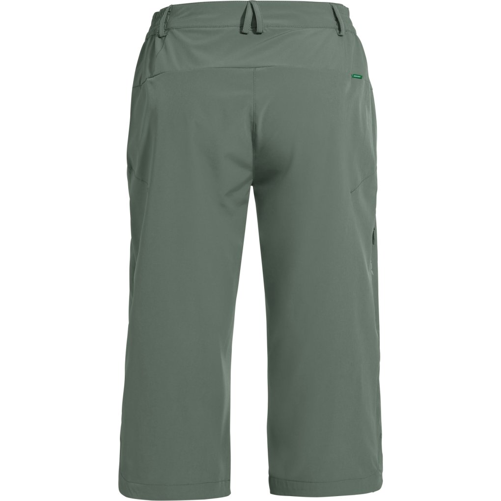 Vaude Tamaro Base Capri Pants Women - agave