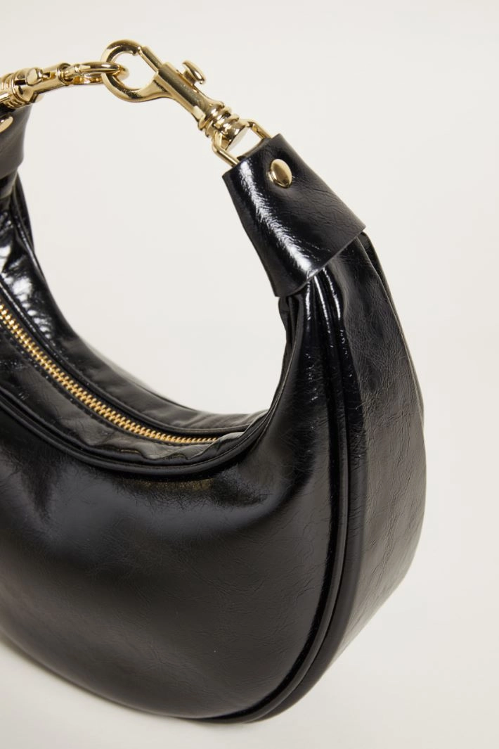 Halfmoon bag - BLACK