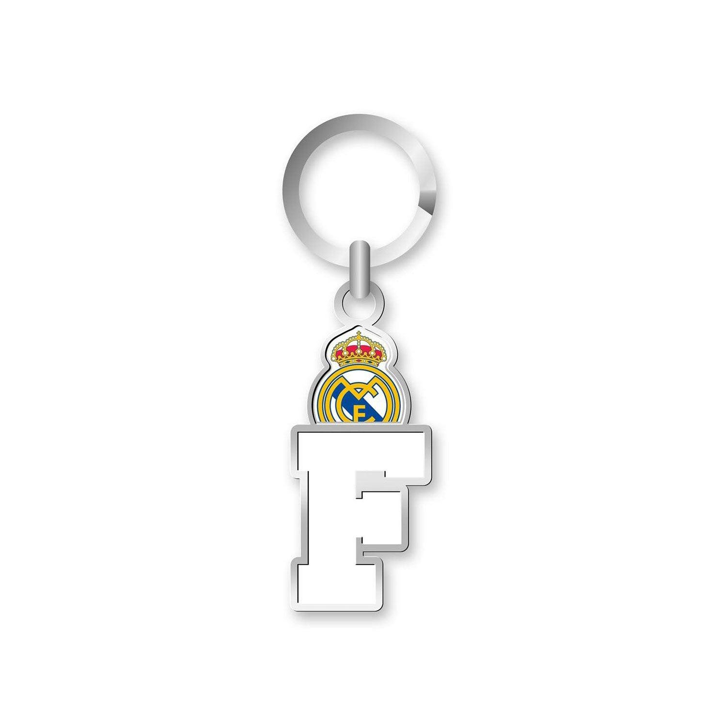 Real Madrid Letter Keyring- F