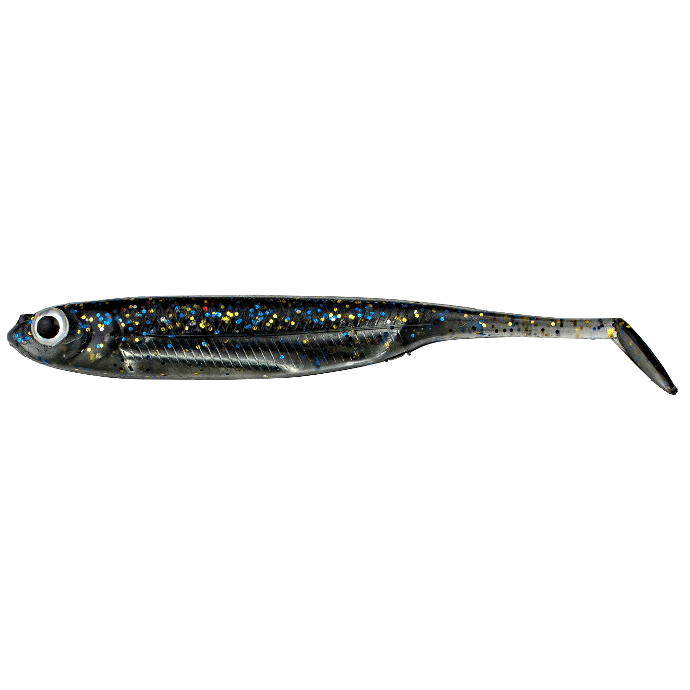 Behr Softbait Set Drop-Shot Minnow (black\/glitter)
