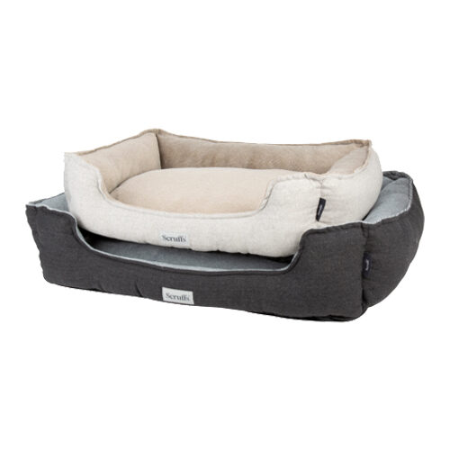 Scruffs Harvard Orthopaedic Box Bed - XL - Graphite Grey