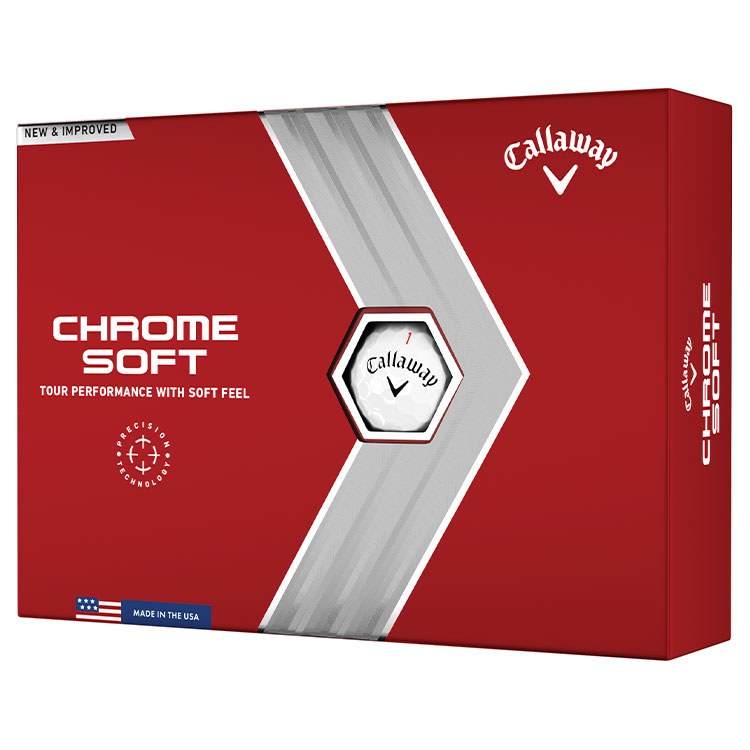 Callaway Chrome Soft Personalised Text Golf Balls