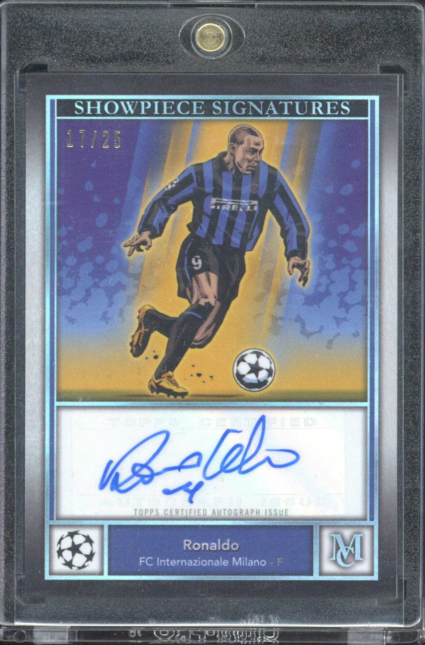 2024-25 Topps Museum UCC Ronaldo Autograph /25