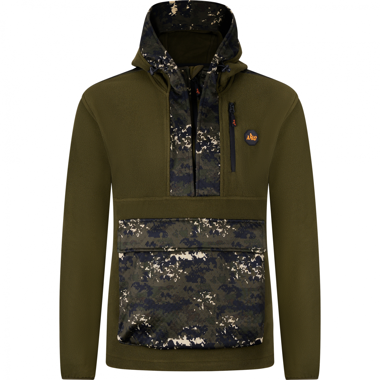 il Lago Prestige Hybrid Hoodie Shawk Men (Olive\/phantomX)