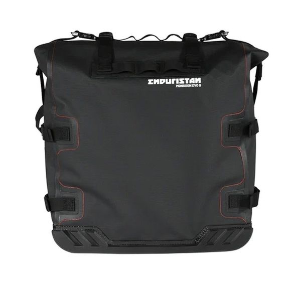 Enduristan Monsoon Evo S saddlebags (24 liters) sold individually Universal - BlackRef: END0033 / LUSA-008-S