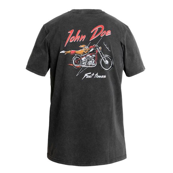 John Doe Fast Times - Black Short sleeve T -shirtsRef: JDE0262