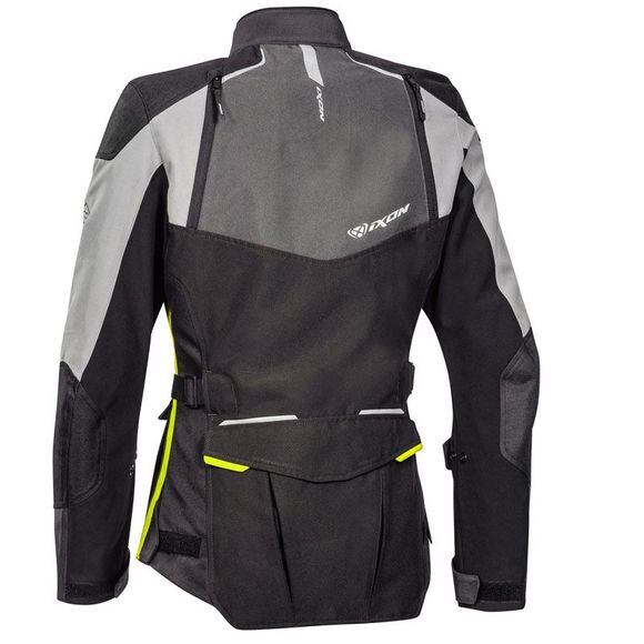 Ixon BALDER LADY Motorcycle Jacket - Black / YellowRef: IX1442-C59080