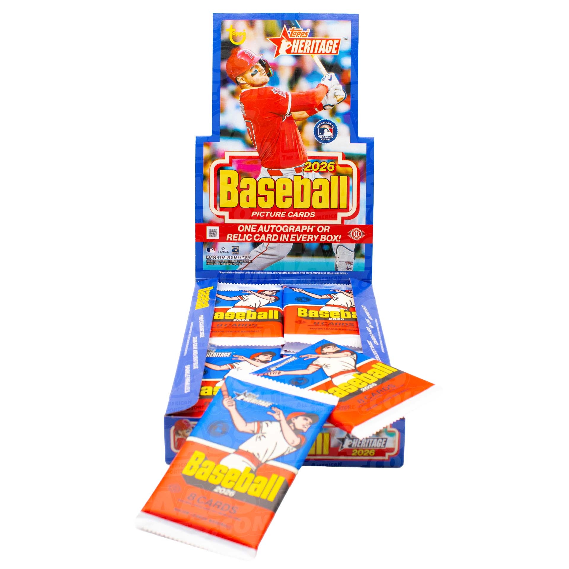 2026 Topps Heritage Baseball MLB Hobby Box