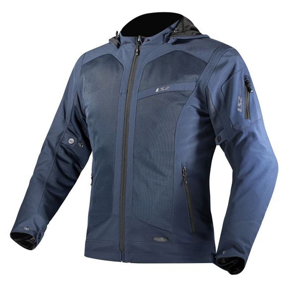 Ls2 Bolton Air Women'S Motorcycle Jacket - Blue/BlackRef: LS1349