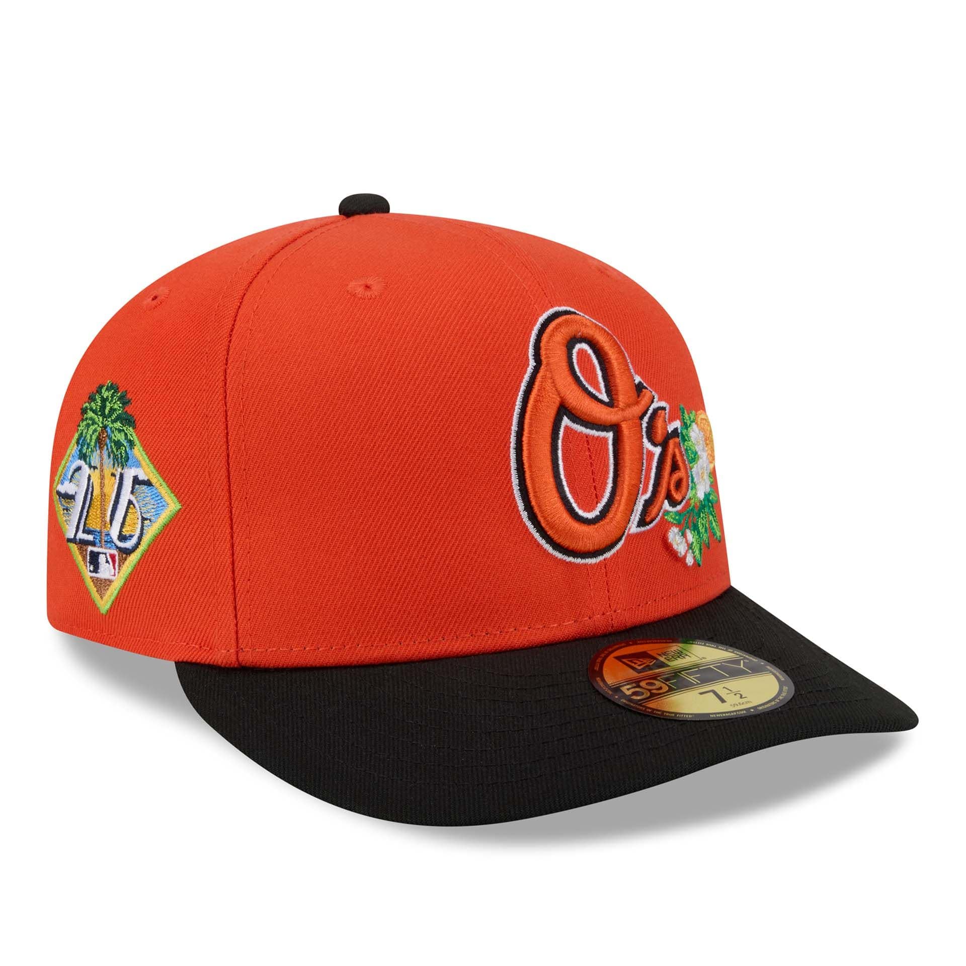 Baltimore Orioles 2026 MLB Authentic Spring Training 59FIFTY Pre-Curved Cap Orange
