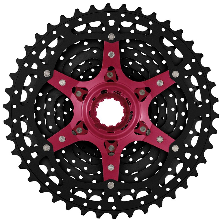 SunRace CSMX3 Cassette 10-speed - black chrome